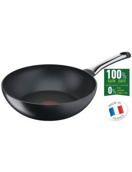 Frigideira Wok Tefal Preto Titânio Aço (Ø28 cm) (Recondicionado C)