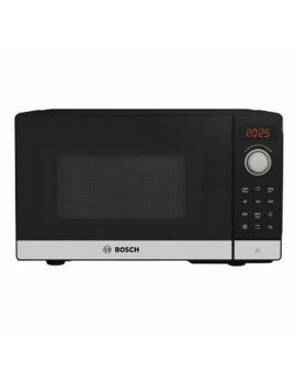 Microondas com Grill BOSCH Preto/Prateado Aço 800 W 20 L (Recondicionado B)