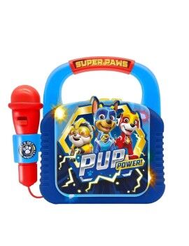 Altifalante com microfone para karaoke The Paw Patrol