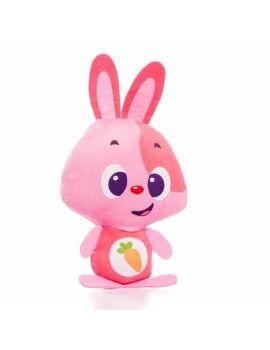 Peluche con Sonido Moltó Gusy luz Baby Bunny Rosa 7,5 cm