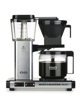 Cafetera de Goteo Moccamaster Negro Acero 1520 W 1,25 L