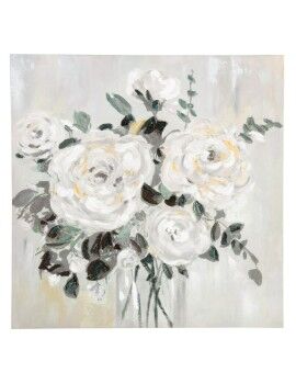 Pintura 80 x 2,8 x 80 cm Tela Bloemen