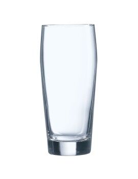 Vaso para Cerveza Arcoroc Willi Becher Transparente Vidrio (12 Unidades)