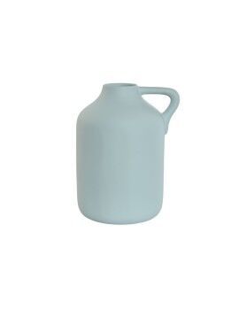 Vaso Home ESPRIT Azul celeste Grés Estilo artesanal 30 x 25 x 38 cm