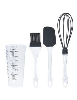 Conjunto de Utensílios de Cozinha Excellent Houseware 170483490 Silicone Pastelaria 4 Peças