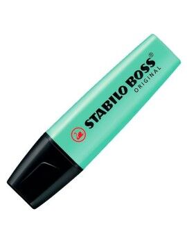 Subrayador Stabilo BOSS ORIGINAL Verde (10 Unidades)