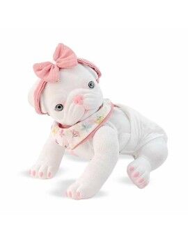 Peluche Berjuan Anireal Blanco Perro 35 cm