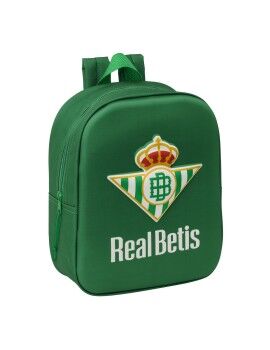 Mochila Escolar Real Betis Balompié Verde 22 x 27 x 10 cm 3D