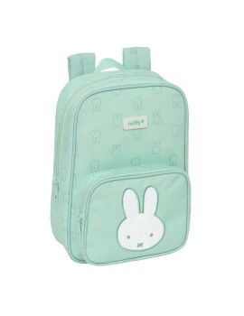 Mochila Escolar Miffy Menta Menta 20 x 28 x 8 cm