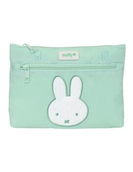 Portatodo Doble Miffy Menta Menta 23 x 16 x 3 cm