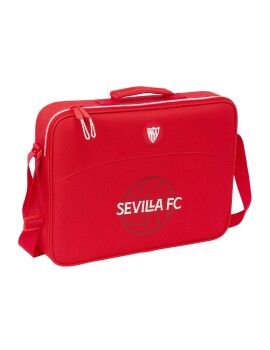 Pasta Escolar Sevilla Fútbol Club Vermelho 38 x 28 x 6 cm