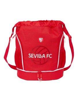 Saco Mochila com Cordas Sevilla Fútbol Club Vermelho 35 x 40 x 1 cm