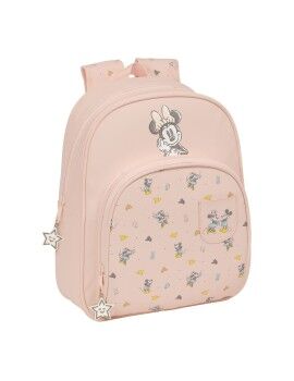 Mochila Escolar Minnie Mouse Baby Cor de Rosa 28 x 34 x 10 cm