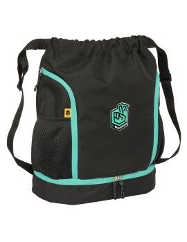 Saco Mochila com Cordas Kings League El barrio Preto 35 x 40 x 1 cm