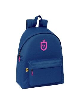 Mochila Escolar Kings League 1k Azul 33 x 42 x 15 cm