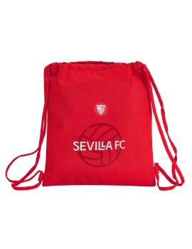 Bolsa Mochila con Cuerdas Sevilla Fútbol Club Rojo 35 x 40 x 1 cm