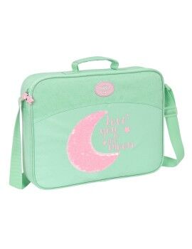 Cartera Escolar BlackFit8 Moon Verde 38 x 28 x 6 cm