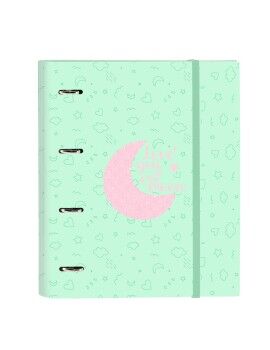 Carpeta de anillas BlackFit8 Moon Verde 27 x 32 x 3.5 cm