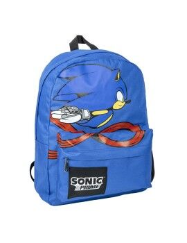 Mochila Escolar Sonic Azul...