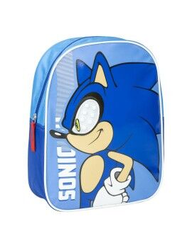 Mochila Escolar Sonic Azul...