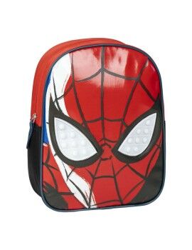 Mochila Escolar Spider-Man Vermelho 22 x 29 x 2 cm