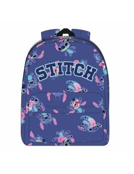 Mochila Escolar Stitch Roxo