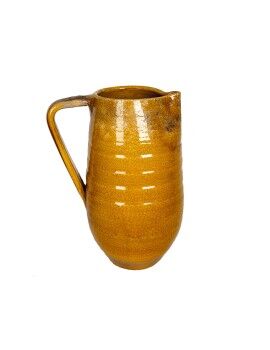 Vaso Alexandra House Living Mostarda Cerâmica 23 x 34 x 16 cm