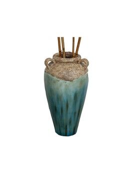 Vaso Alexandra House Living Azul Castanho Terracota 33 x 60 x 33 cm