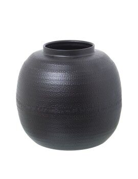 Vaso Alexandra House Living Preto Metal 25 x 25 x 24 cm