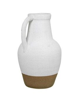 Vaso Alexandra House Living Branco Cerâmica 25 x 23 x 40 cm Com pega