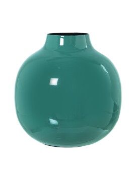 Vaso Alexandra House Living Verde-escuro Metal 21 x 21 x 21 cm