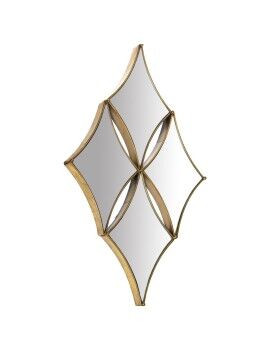 Espejo de pared Alexandra House Living Dorado Metal Cruz 5 x 67 x 44 cm