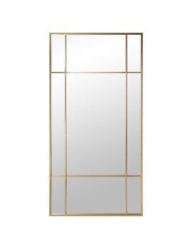 Espelho de parede Alexandra House Living Dourado Metal Retangular 7 x 149 x 77 cm