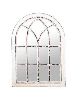 Espelho de parede Alexandra House Living Branco Metal Desgastado 7 x 103 x 76 cm