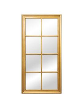 Espejo de pared Alexandra House Living Dorado Madera Ventana 5 x 78 x 150 cm