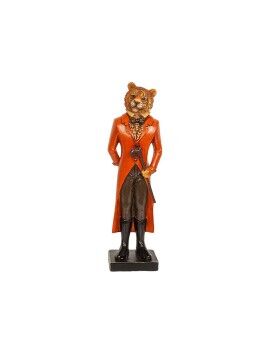 Figura Decorativa Romimex Vermelho Resina Tigre Traje 9 x 31 x 8 cm