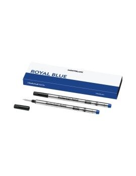 Caneta sobresselente Montblanc ROYAL  BLUE Azul (2 Unidades)