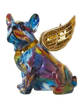 Figura Decorativa Alexandra House Living Multicolor Plástico Cão Asas 23 x 27 x 29 cm