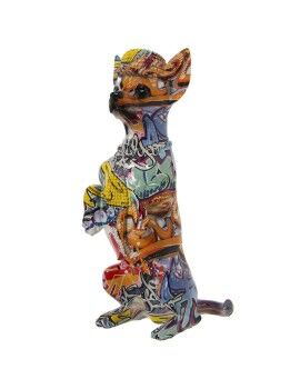 Figura Decorativa Alexandra House Living Multicolor Plástico Cão 16 x 13 x 30 cm