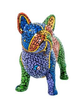 Figura Decorativa Alexandra House Living Multicolor Plástico Perro 34 X 15 X 27 CM