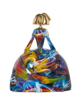 Figura Decorativa Alexandra House Living Multicolor Plástico Vestido Pintura 19 x 27 x 33 cm