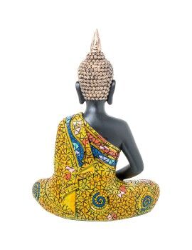 Figura Decorativa Alexandra House Living Multicolor Plástico Buda 29 x 17 x 41 cm