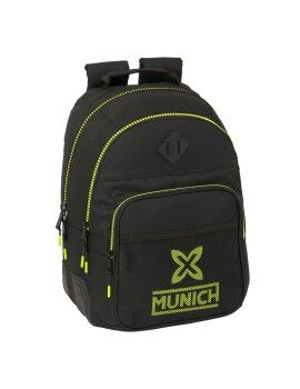 Mochila Escolar Munich Beat Negro 32 x 42 x 15 cm