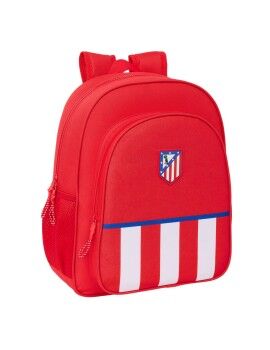 Mochila Escolar Atlético Madrid Rojo 32 x 38 x 12 cm