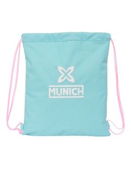 Bolsa Mochila con Cuerdas Munich Heaven Azul cielo 35 x 40 x 1 cm