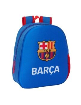 Mochila Escolar F.C. Barcelona Azul Marinho 27 x 33 x 10 cm