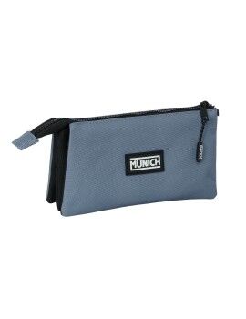 Portatodo Triple Munich Basic Gris 22 x 12 x 3 cm