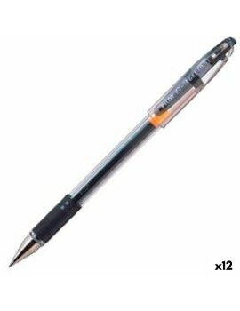 Bolígrafo de gel Pilot G-3 Negro 0,5 mm (12 Unidades)