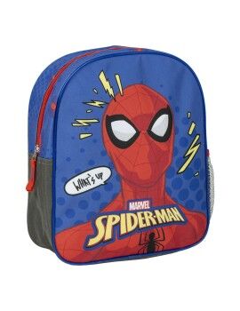 Mochila Escolar Spider-Man Azul 8 x 30 x 25 cm