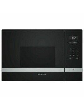 Micro-ondas de Encastrar Siemens AG BF525LMS0 20 L 1270W 800 W Preto Preto/Prateado 20 L